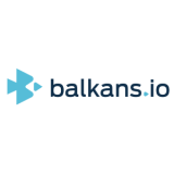 Logoja e Balkans.io