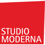 Logoja e Studio Moderna